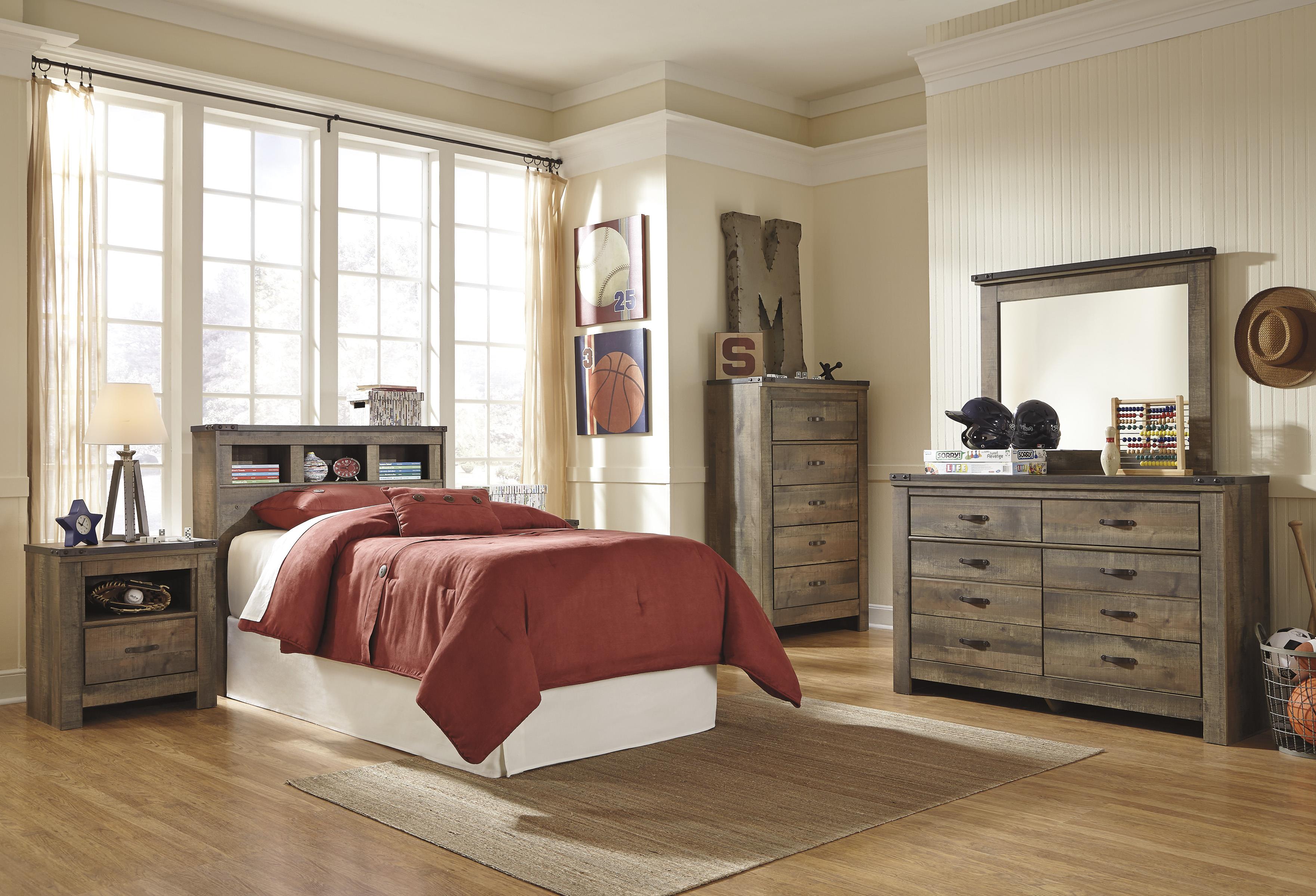 Ashley Signature Design Trinell Twin Bedroom Group Dunk & Bright